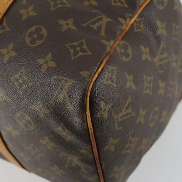 LOUIS VUITTON Monogram Sac Souple 35 Boston Bag M41626 LV Auth 159661