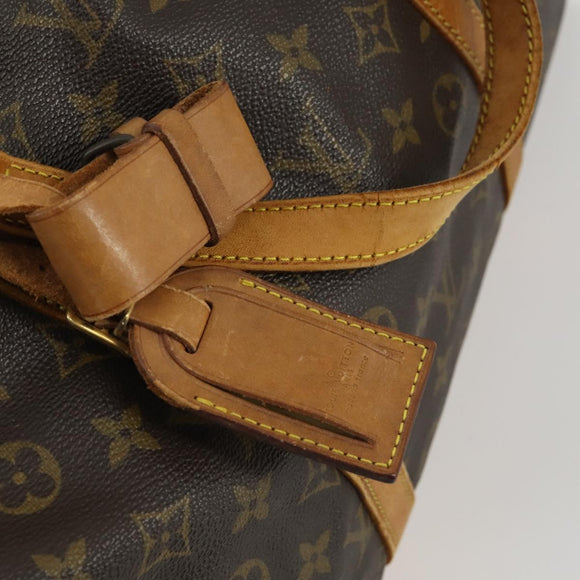 LOUIS VUITTON Monogram Sac Souple 35 Boston Bag M41626 LV Auth 159661