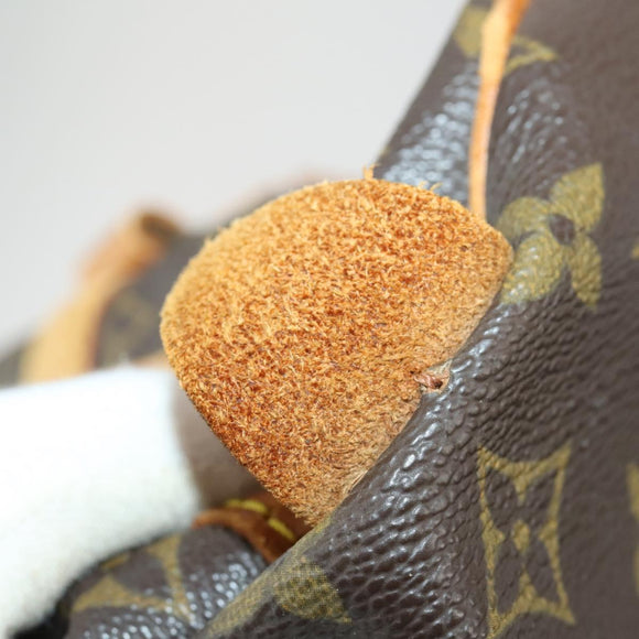 LOUIS VUITTON Monogram Sac Souple 35 Boston Bag M41626 LV Auth 159661