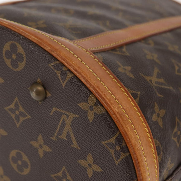 LOUIS VUITTON Monogram Bucket GM Shoulder Bag M42236 LV Auth 159668