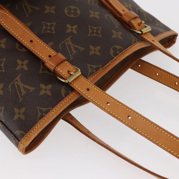 LOUIS VUITTON Monogram Bucket GM Shoulder Bag M42236 LV Auth 159668