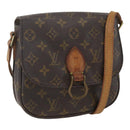 LOUIS VUITTON Monogram Saint Cloud MM Shoulder Bag M51243 LV Auth 159675-1