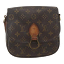 LOUIS VUITTON Monogram Saint Cloud MM Shoulder Bag M51243 LV Auth 159675-13