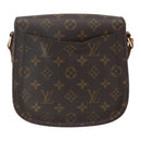 LOUIS VUITTON Monogram Saint Cloud MM Shoulder Bag M51243 LV Auth 159675-2