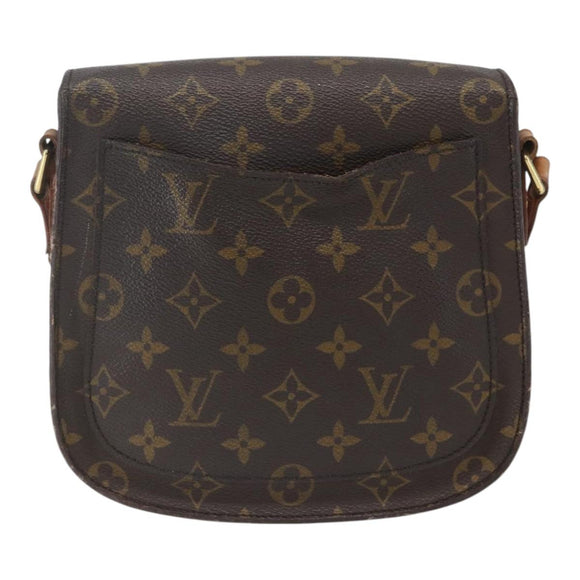 LOUIS VUITTON Monogram Saint Cloud MM Shoulder Bag M51243 LV Auth 159675
