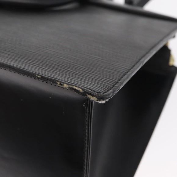 LOUIS VUITTON Epi Riviera Hand Bag Noir Black M48182 LV Auth 159678