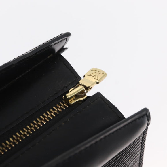 LOUIS VUITTON Epi Riviera Hand Bag Noir Black M48182 LV Auth 159678
