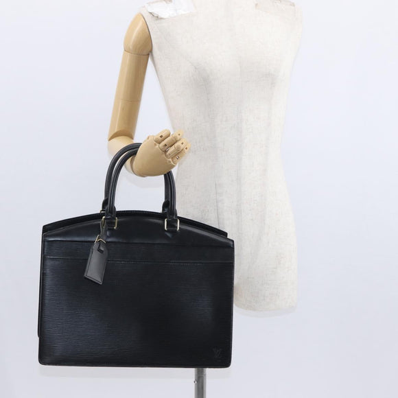 LOUIS VUITTON Epi Riviera Hand Bag Noir Black M48182 LV Auth 159678