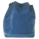 LOUIS VUITTON Epi Noe Shoulder Bag Toledo Blue M44005 LV Auth 159680-2