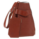 LOUIS VUITTON Epi Sac Depaule GM Shoulder Bag Brown M80193 LV Auth 159681-1