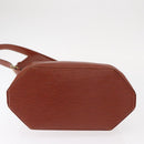 LOUIS VUITTON Epi Sac Depaule GM Shoulder Bag Brown M80193 LV Auth 159681-10