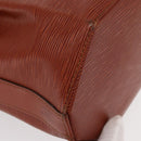 LOUIS VUITTON Epi Sac Depaule GM Shoulder Bag Brown M80193 LV Auth 159681-11