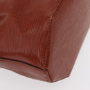 LOUIS VUITTON Epi Sac Depaule GM Shoulder Bag Brown M80193 LV Auth 159681-13