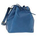 LOUIS VUITTON Epi Petit Noe Shoulder Bag Blue M44105 LV Auth 159683-1