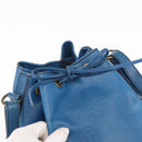 LOUIS VUITTON Epi Petit Noe Shoulder Bag Blue M44105 LV Auth 159683-10