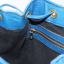 LOUIS VUITTON Epi Petit Noe Shoulder Bag Blue M44105 LV Auth 159683-20