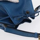 LOUIS VUITTON Epi Petit Noe Shoulder Bag Blue M44105 LV Auth 159683-6
