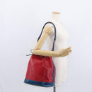 LOUIS VUITTON Epi Tricolor Noe Shoulder Bag Blue Red Green M44082 LV Auth 159684-20