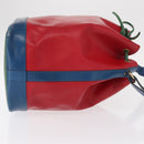 LOUIS VUITTON Epi Tricolor Noe Shoulder Bag Blue Red Green M44082 LV Auth 159684-3