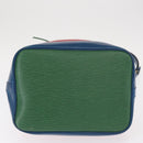 LOUIS VUITTON Epi Tricolor Noe Shoulder Bag Blue Red Green M44082 LV Auth 159684-5