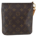 LOUIS VUITTON Monogram Partition Pouch M51901 LV Auth 159686-2