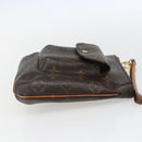 LOUIS VUITTON Monogram Partition Pouch M51901 LV Auth 159686-4