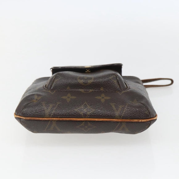 LOUIS VUITTON Monogram Partition Pouch M51901 LV Auth 159686