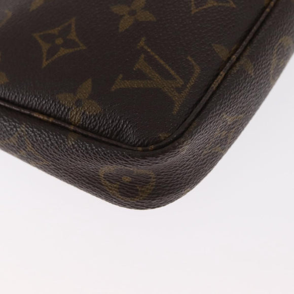LOUIS VUITTON Monogram Pochette Accessoires Pouch M51980 LV Auth 159690