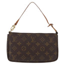 LOUIS VUITTON Monogram Pochette Accessoires Pouch M51980 LV Auth 159690-13