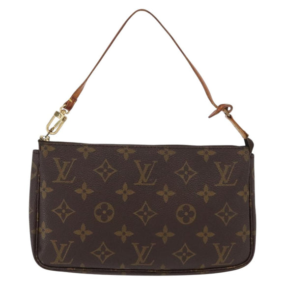 LOUIS VUITTON Monogram Pochette Accessoires Pouch M51980 LV Auth 159690
