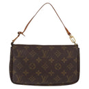 LOUIS VUITTON Monogram Pochette Accessoires Pouch M51980 LV Auth 159690-2