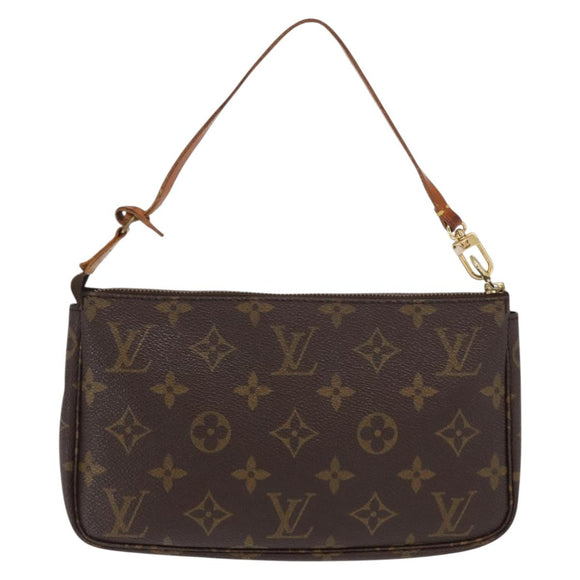 LOUIS VUITTON Monogram Pochette Accessoires Pouch M51980 LV Auth 159690