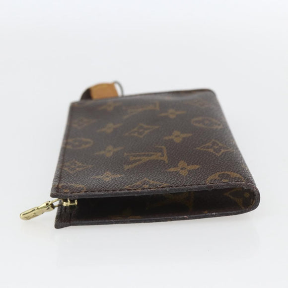 LOUIS VUITTON Monogram Bucket PM Accessory Pouch LV Auth 159692