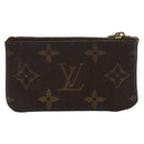 LOUIS VUITTON Monogram Pochette Cles Coin Purse M60033 LV Auth 159693-2