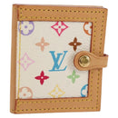 LOUIS VUITTON Multicolor Portofoto 2 Photo Frame White M58003 LV Auth 159700A-1