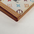 LOUIS VUITTON Multicolor Portofoto 2 Photo Frame White M58003 LV Auth 159700A-16