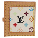 LOUIS VUITTON Multicolor Portofoto 2 Photo Frame White M58003 LV Auth 159700A-2