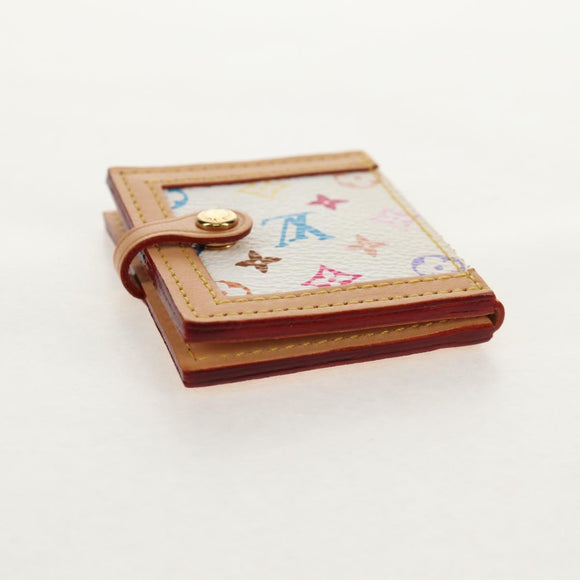 LOUIS VUITTON Multicolor Portofoto 2 Photo Frame White M58003 LV Auth 159700A