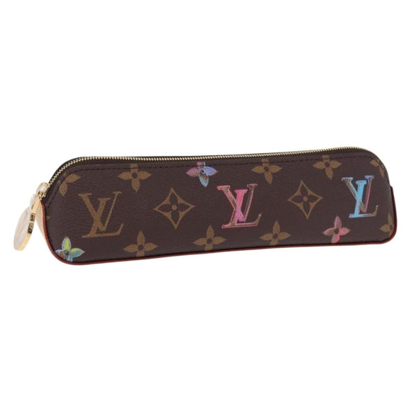 LOUIS VUITTON Monogram Trousse Elizabeth Pen Case GI0907 LV Auth 159702SAM