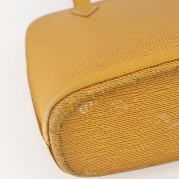 LOUIS VUITTON Epi Lussac Shoulder Bag Yellow M52289 LV Auth 159707
