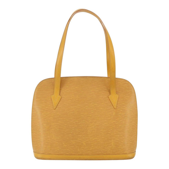 LOUIS VUITTON Epi Lussac Shoulder Bag Yellow M52289 LV Auth 159707
