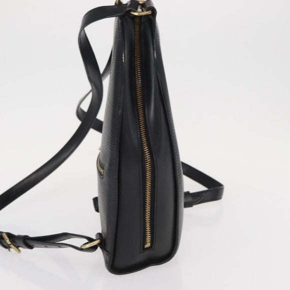 LOUIS VUITTON Epi Mabillon Backpack Black M52232 LV Auth 159708