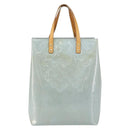 LOUIS VUITTON Monogram Vernis Reade MM Hand Bag Lavande M91226 LV Auth 159710-2
