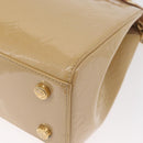 LOUIS VUITTON Vernis Blair MM Hand Bag 2way Rose Angelique M90068 LV Auth 159713-17