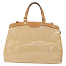 LOUIS VUITTON Vernis Blair MM Hand Bag 2way Rose Angelique M90068 LV Auth 159713-13