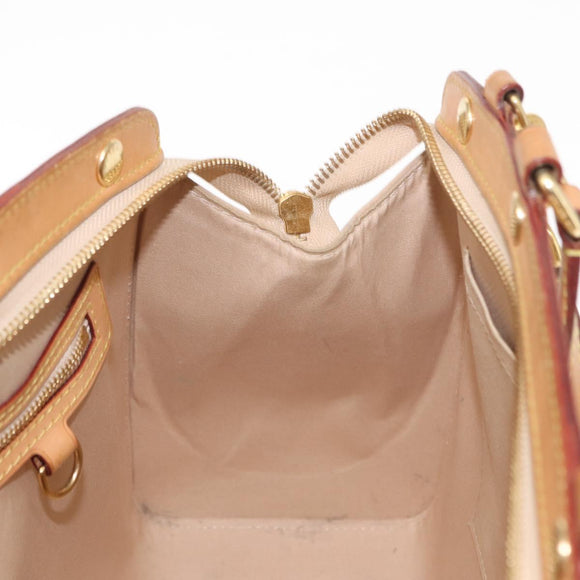 LOUIS VUITTON Vernis Blair MM Hand Bag 2way Rose Angelique M90068 LV Auth 159713
