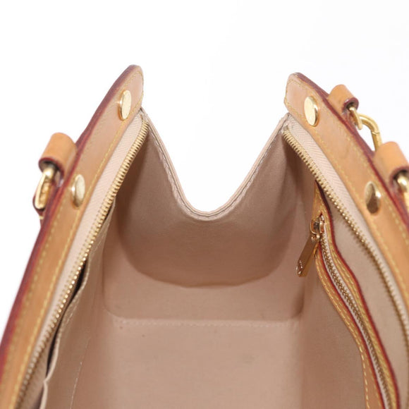 LOUIS VUITTON Vernis Blair MM Hand Bag 2way Rose Angelique M90068 LV Auth 159713