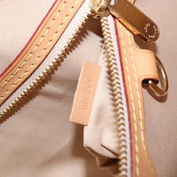LOUIS VUITTON Vernis Blair MM Hand Bag 2way Rose Angelique M90068 LV Auth 159713