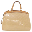 LOUIS VUITTON Vernis Blair MM Hand Bag 2way Rose Angelique M90068 LV Auth 159713-2