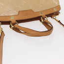 LOUIS VUITTON Vernis Blair MM Hand Bag 2way Rose Angelique M90068 LV Auth 159713-7